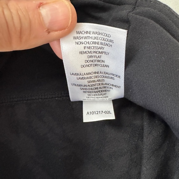 Tuff Athletics Women's Yoga Capri Leggings Patterned Black Athletic Pants Medium - Picture 7 of 12